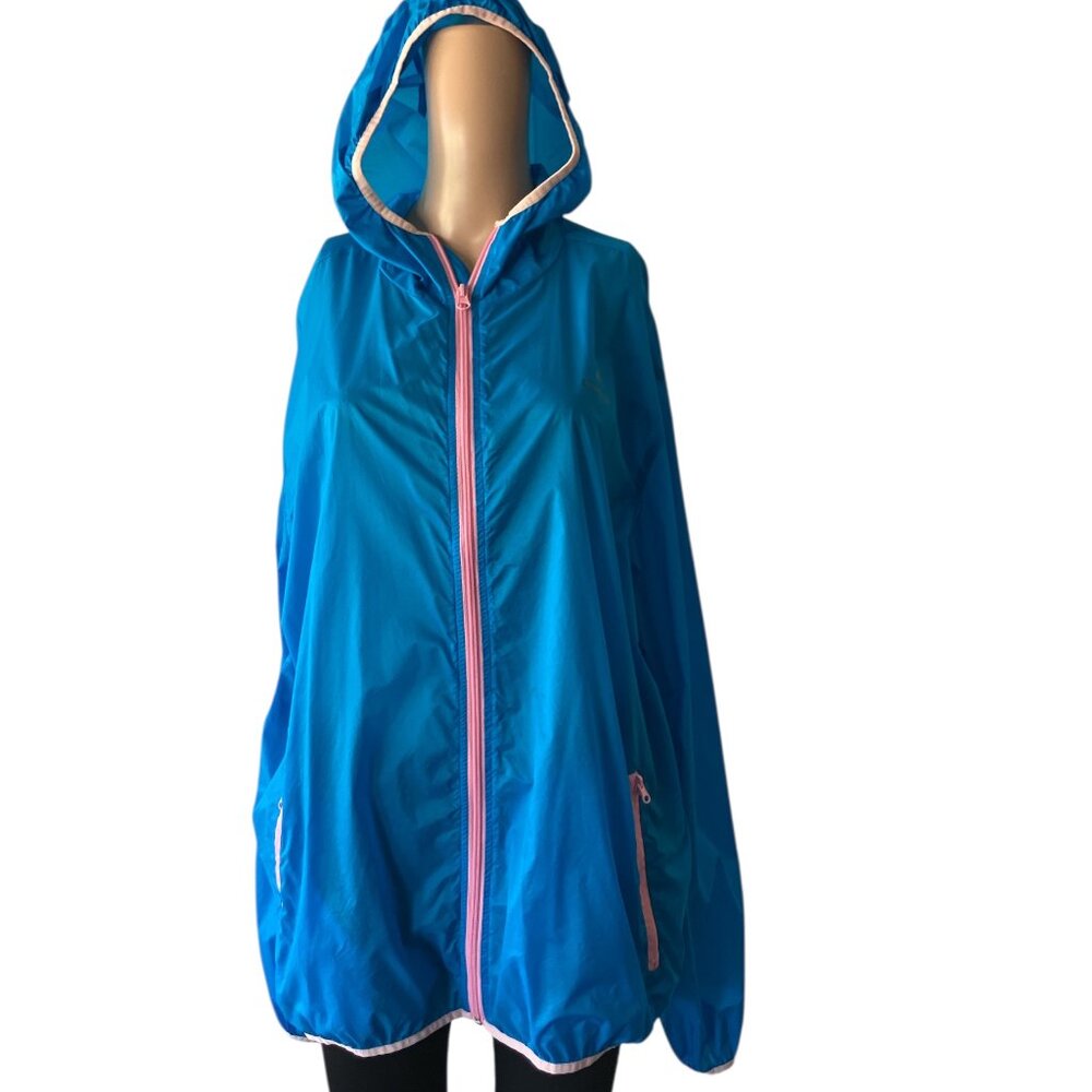 Somewhere Size XXL Lightweight Hooded Wind Breaker Unisex